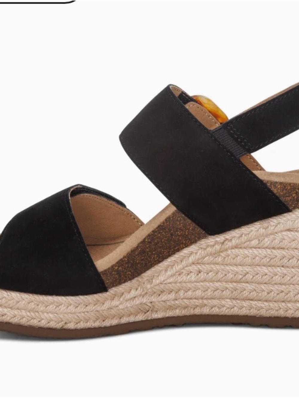 Aetrex Ashley Black Size 7 New Original Box - Picture 5 of 15